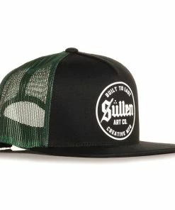 Sullen Clothing Trucker Cap - Weld Spruce -Cheap Caps Store sullen clothing trucker cap weld spruce4