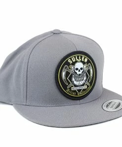 Sullen Snapback Cap - Never Defeated Grau