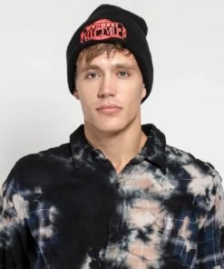 Tripp NYC Beanie - Trash & Vaudeville Pink Logo -Cheap Caps Store tripp nyc beanie trash vaudeville pink logo3